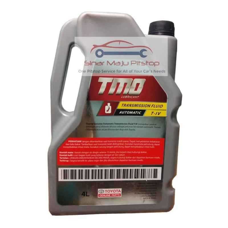 TMO ATF T IV Pelumas Oli Transmisi Matic Mobil for TOYOTA AVANZA/ RUSH/ DAIHATSU XENIA/ TERIOS [4 L]