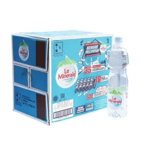 Le Mineral Botol Besar 1dus / Aqua Botol