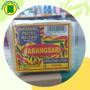 Karangsari bumbu pecel pedas