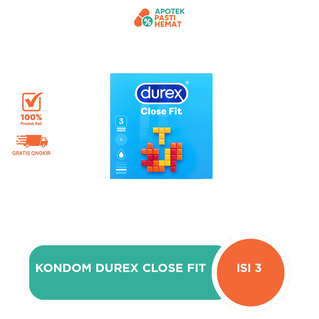 Kondom Durex Close Fit Isi 3