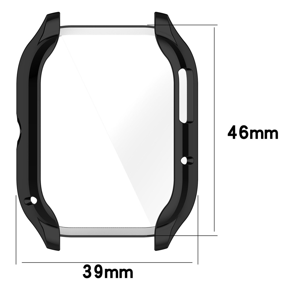 Cover Shell Untuk Xiaomi Huami AMAZFIT GTS4 Pelindung Layar Plating TPU Anti Gores Full GTS4 Cover Frame Pelindung