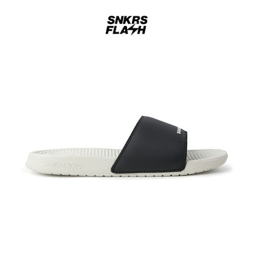 SANDALBOYZ COURT SLIDE PERMANENT CS.01 BLACK Sandal Unisex - 20PCBL - Size 42.5