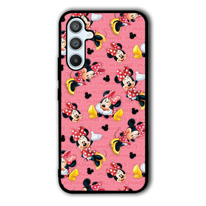 Case Casing Custom TPU  Rubber Samsung A17 A07 A56 A36 A26 A16 A55 A35 A 25 A15 A73 A72 Minnie RK270