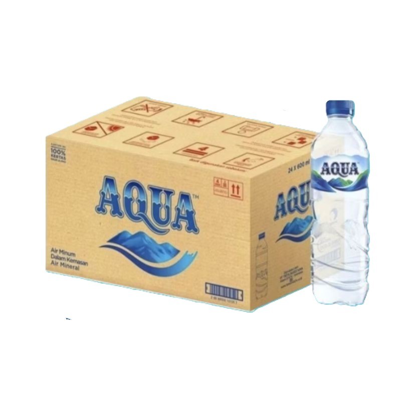

Aqua Air Mineral Botol 24x600ML Karton