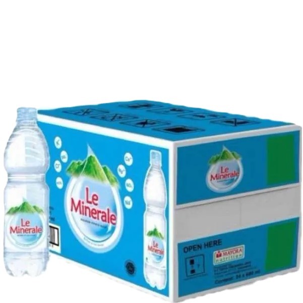 

Le Minerale Air Mineral Botol 24x600ML