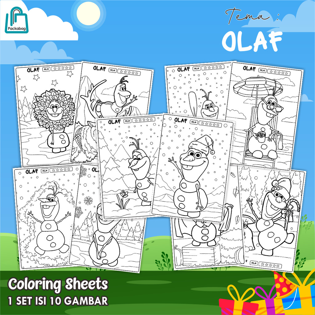 

KERTAS MEWARNAI ANAK A5 MURAH – 1 PACK ISI 10 LEMBAR – COLORING SHEETS KARTUN EDUKATIF OLAF