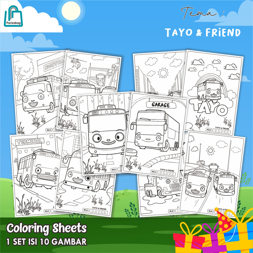 

LEMBAR MEWARNAI ANAK A5 MURAH – 1 PACK 10 LEMBAR – COLORING SHEETS KARTUN EDUKASI SHORTCAKE