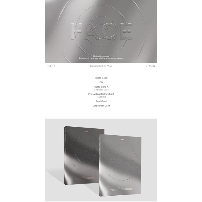 (online pob) Jimin (BTS) 1st Album FACE