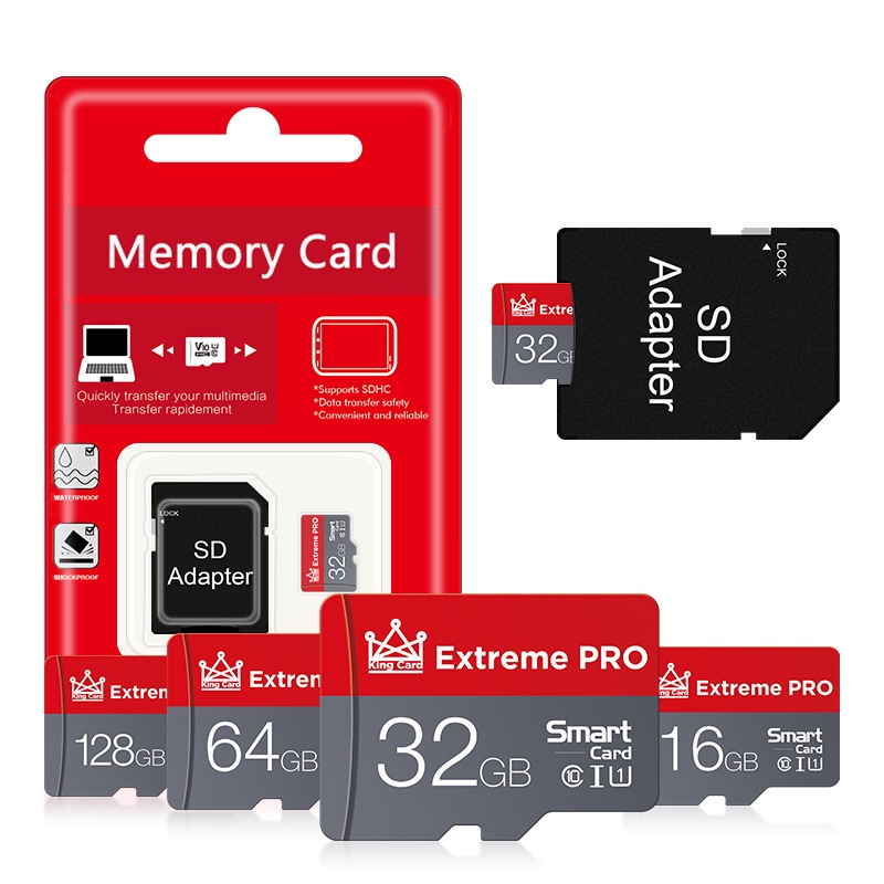 Memory Card 4G 8G 16G 32G 64G 128G 512G CLASS10 Kartu Memori Kecepatan Tinggi Ponsel Kartu TF Digital Untuk Kamera PSP Mesin Game MP3 MP4