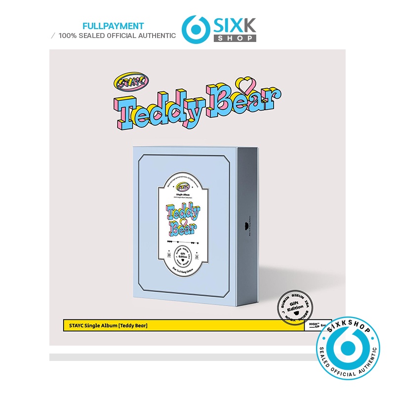 Stayc - Album Single Ke 4 TEDDY BEAR (GIFT Edition ver.)