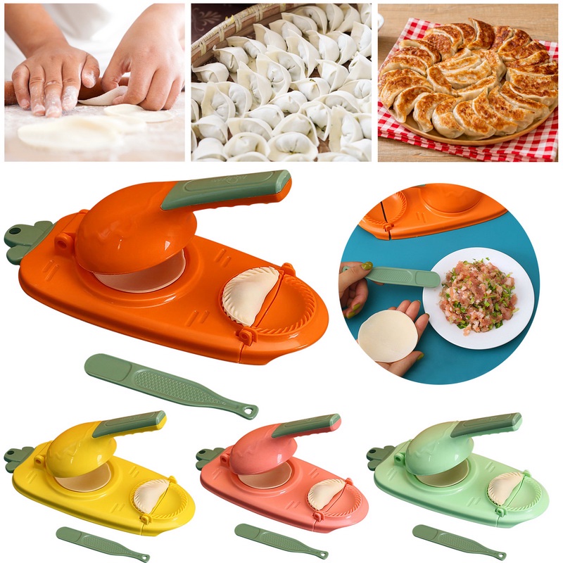 【COD】3 in 1 DIY Dumpling Machine Mold Press Hand Dumpling Tool Dumpling Wrapper Maker