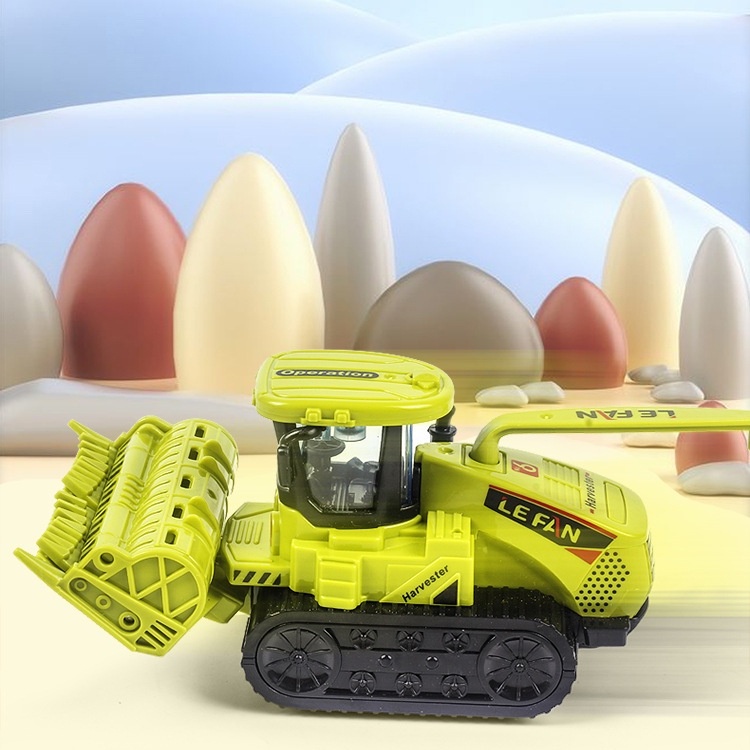 Traktor Inertia Mobil Model Transportasi Baby Car Boy Toy Engineering Car Mainan Edukasi Anak