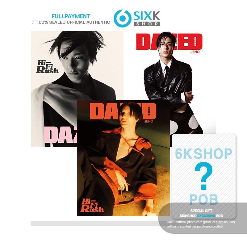 DAZED KOREA - SS 2023special edition NCT JENO COVER (with translation)