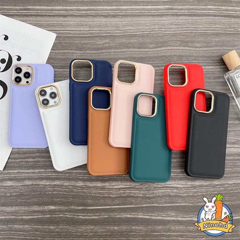 3 in 1 Soft Case Silikon TPU Warna Permen Cover Compatible for iPhone 14 13 12 11 Pro Max X XR Xs Max iPhone 7 8 6 6s Plus SE 2020 Candy Multicolor TPU Liquid Silicone 3 in 1 Phone Case Anti-Dirty Protection Back Cover