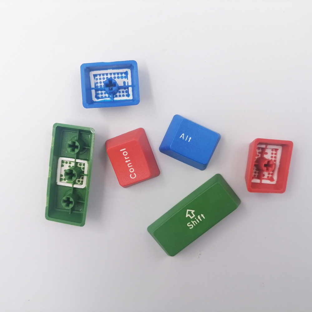 Keycap PBT Berwarna Profil OEM Untuk Keyboard Mekanik Saklar CherryMx Gateron Kailh