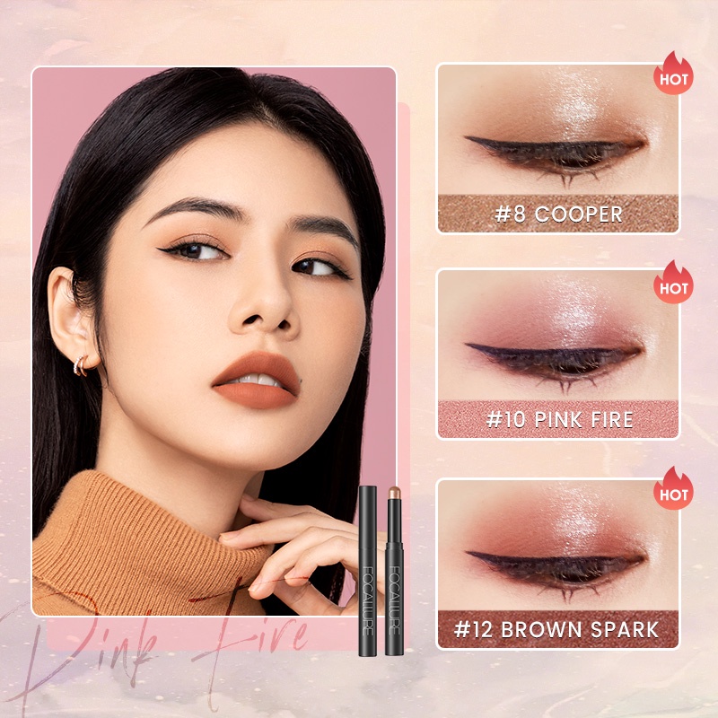 FA38 FOCALLURE Cream Shimmer Single Eyeshadow Pencil