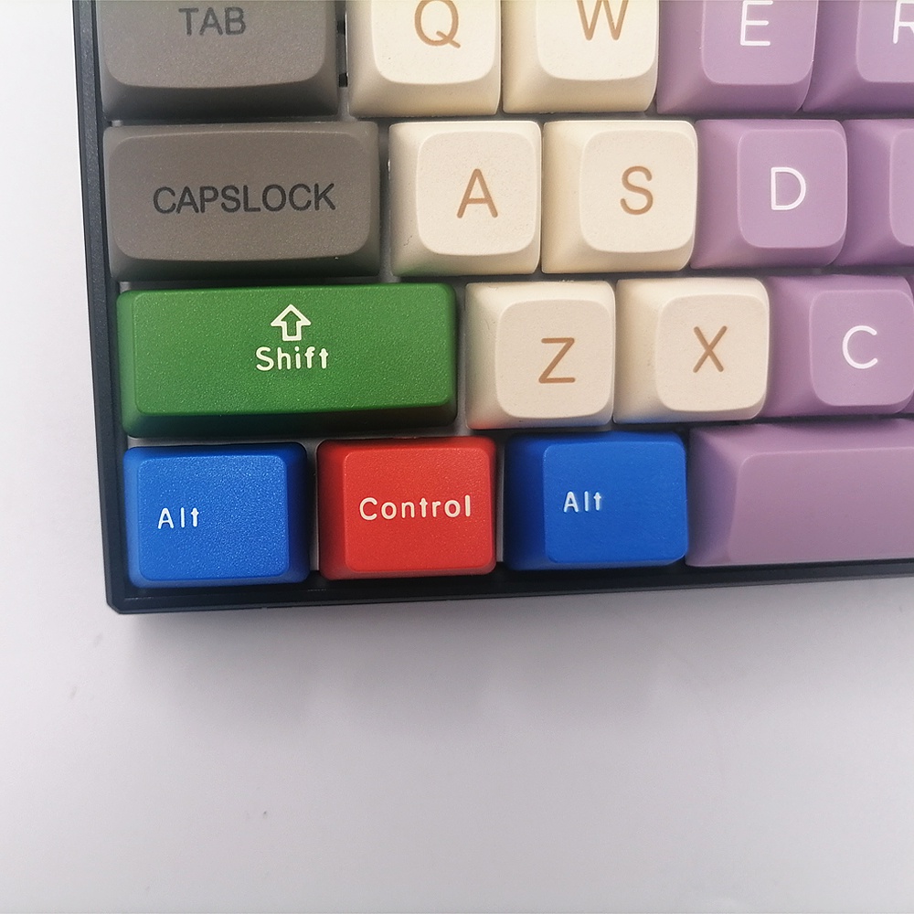 Keycap PBT Berwarna Profil OEM Untuk Keyboard Mekanik Saklar CherryMx Gateron Kailh