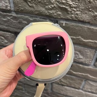 【Bayar di tempat】Kacamata Hitam Anak-Anak Yang Dapat Dilipat Cermin Kacamata Pantai Fashion square sunscreen sunglasses