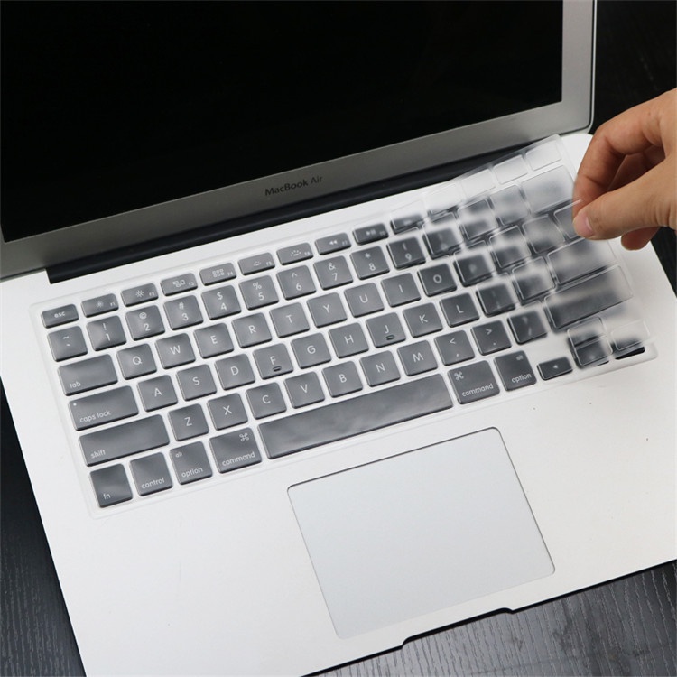 Cocok Untuk Macbook Pro Air A1466 A1466 A1502 Penutup Keyboard Silikon Tahan Air Film Tahan Debu