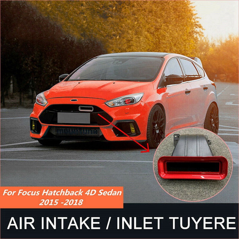 Untuk Ford Focus Air Inlet Tuyere Intake RS ST Hatchback 4D Sedan 5D MK3 MK3.5 Modifikasi Mobil 2012-2018