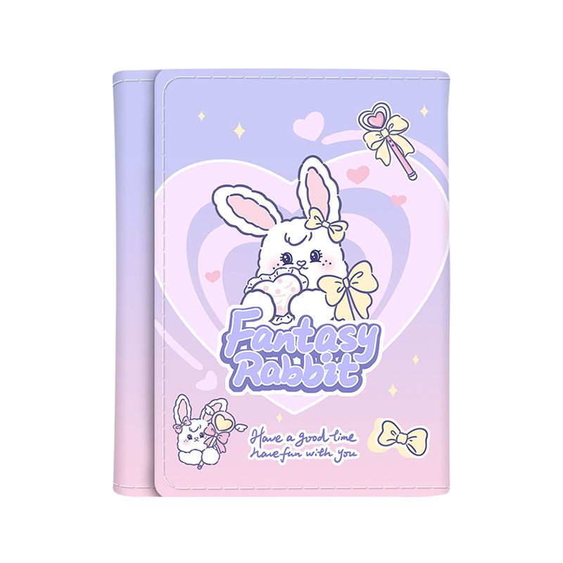 Sera 2023 Jepang Lucu Dompet Wanita Bonnie Rabbit Kreatif Pendek Wanita Kartu Tas Desain Ceruk Diskon 30% Dompet Koin