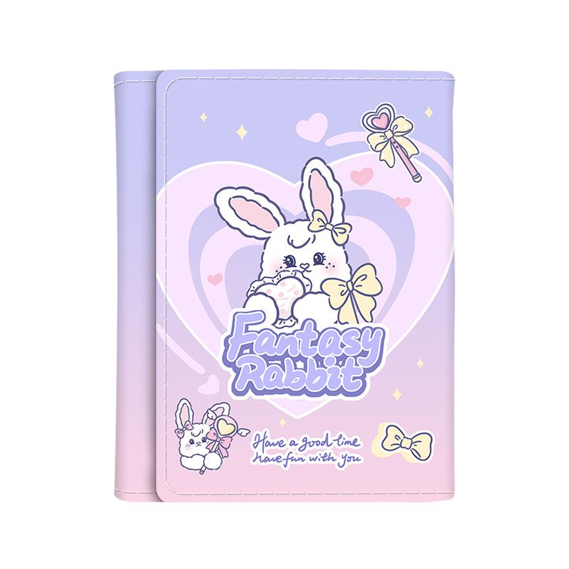 Sera 2023 Jepang Lucu Dompet Wanita Bonnie Rabbit Kreatif Pendek Wanita Kartu Tas Desain Ceruk Diskon 30% Dompet Koin