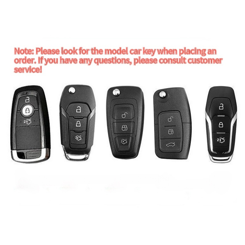 3 Button Soft Car Remote Key Cover Case For Ford Fiesta Focus 2 Ecosport Kuga Escape Falcon B-Max C-Max Eco Sport Galaxy