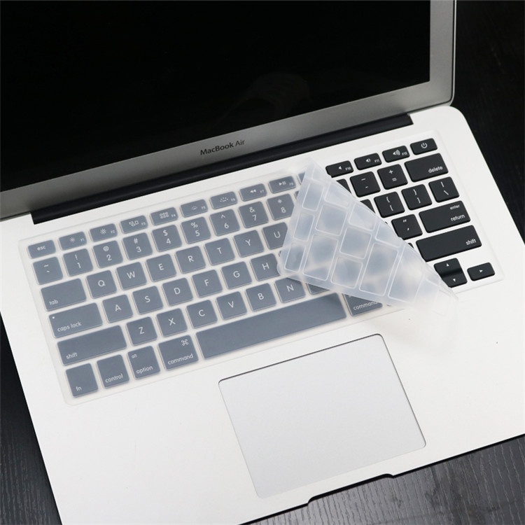 Cocok Untuk Macbook Pro Air A1466 A1466 A1502 Penutup Keyboard Silikon Tahan Air Film Tahan Debu