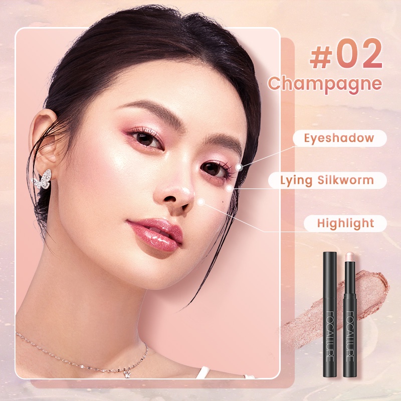 FA38 FOCALLURE Cream Shimmer Single Eyeshadow Pencil