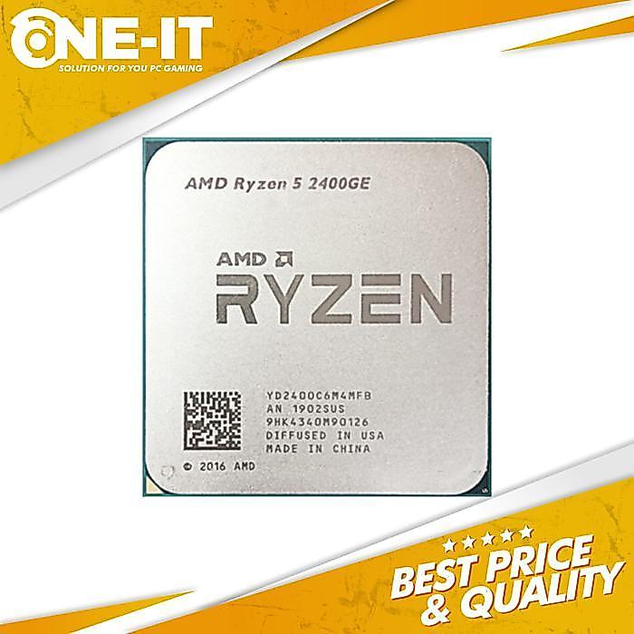 PROCESSOR AMD RYZEN 5 PRO 2400GE TRAY NON FAN