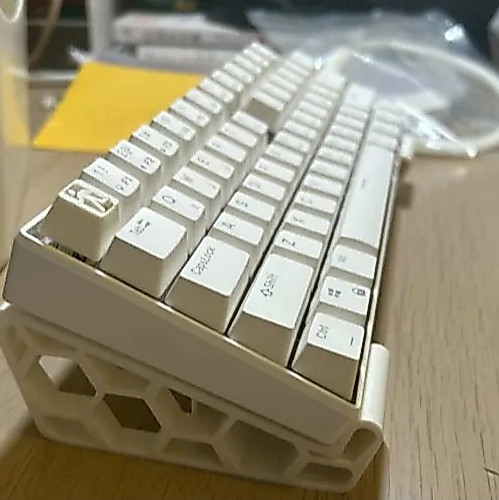 Stand Keyboard PC Mechanical - Dudukan Keyboard Desktop Honeycomb Ergonomis Minimalis
