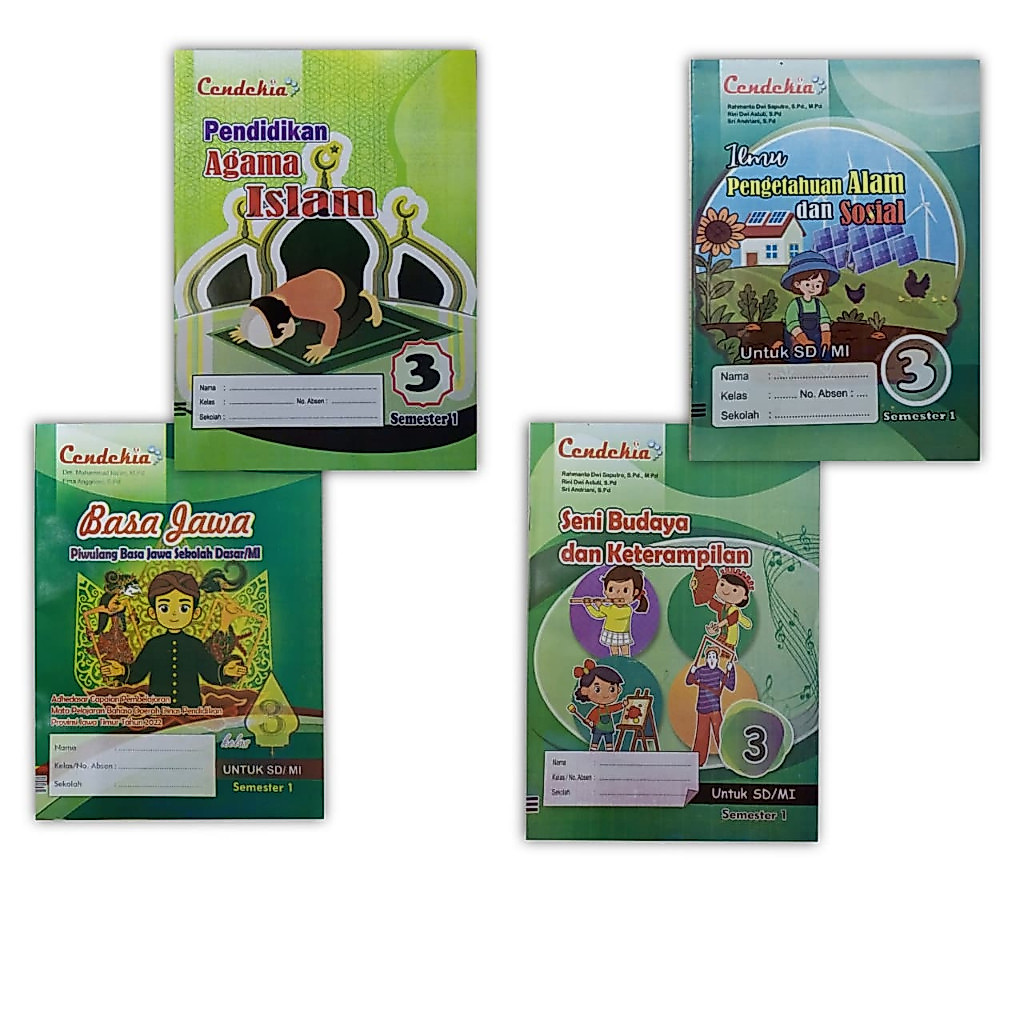 BUKU LKS CENDEKIA SD/MI KELAS 3 SEMESTER 1