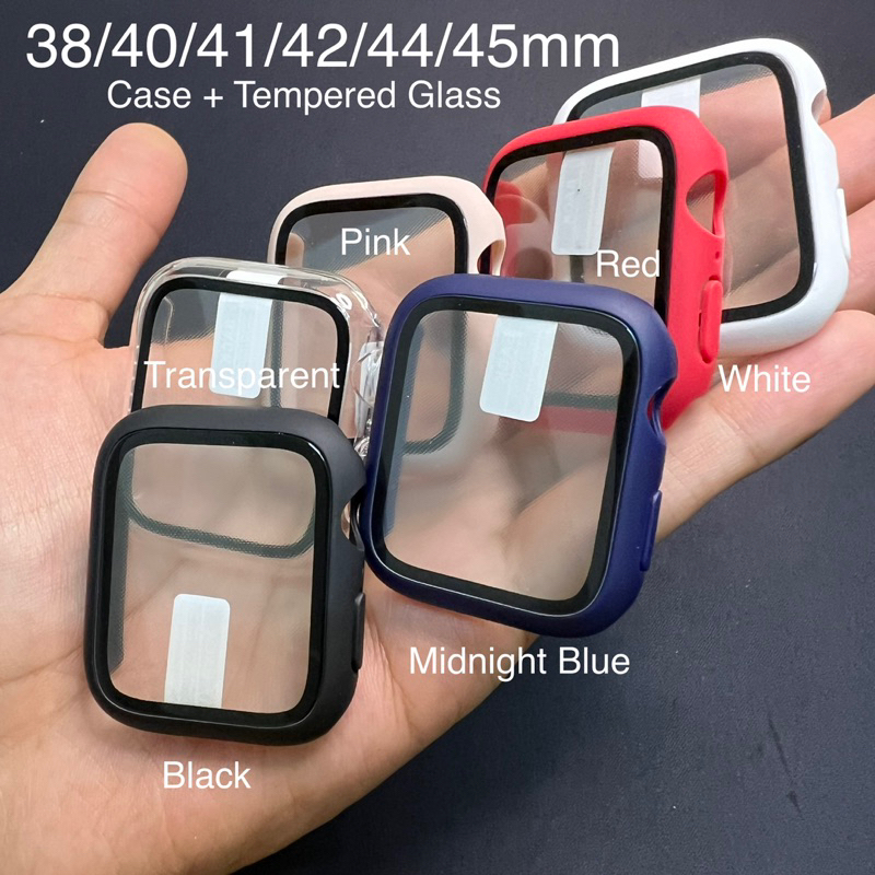 Casing Jam Tangan - PC Full Hard Case 38mm/40mm/41mm/42mm/44mm/45mm/49mm