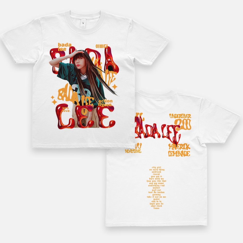 【COD】KOREAN VIBE LOST GF BADA LEE GRAPHIC TSHIRT MEN AND WOMEN 100% COT