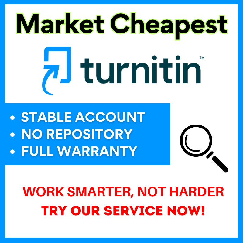✅Turnitin Plagiarism Checker Personal Private No Repository Plagiarism✅