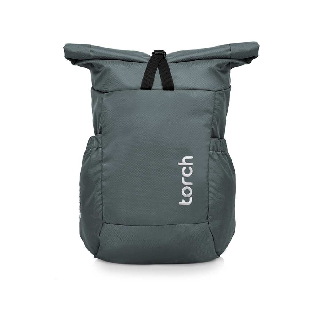 TORCH Shiroi Tas Ransel Lipat Sekolah Pria Wanita Tahan Air 19+2 Liter