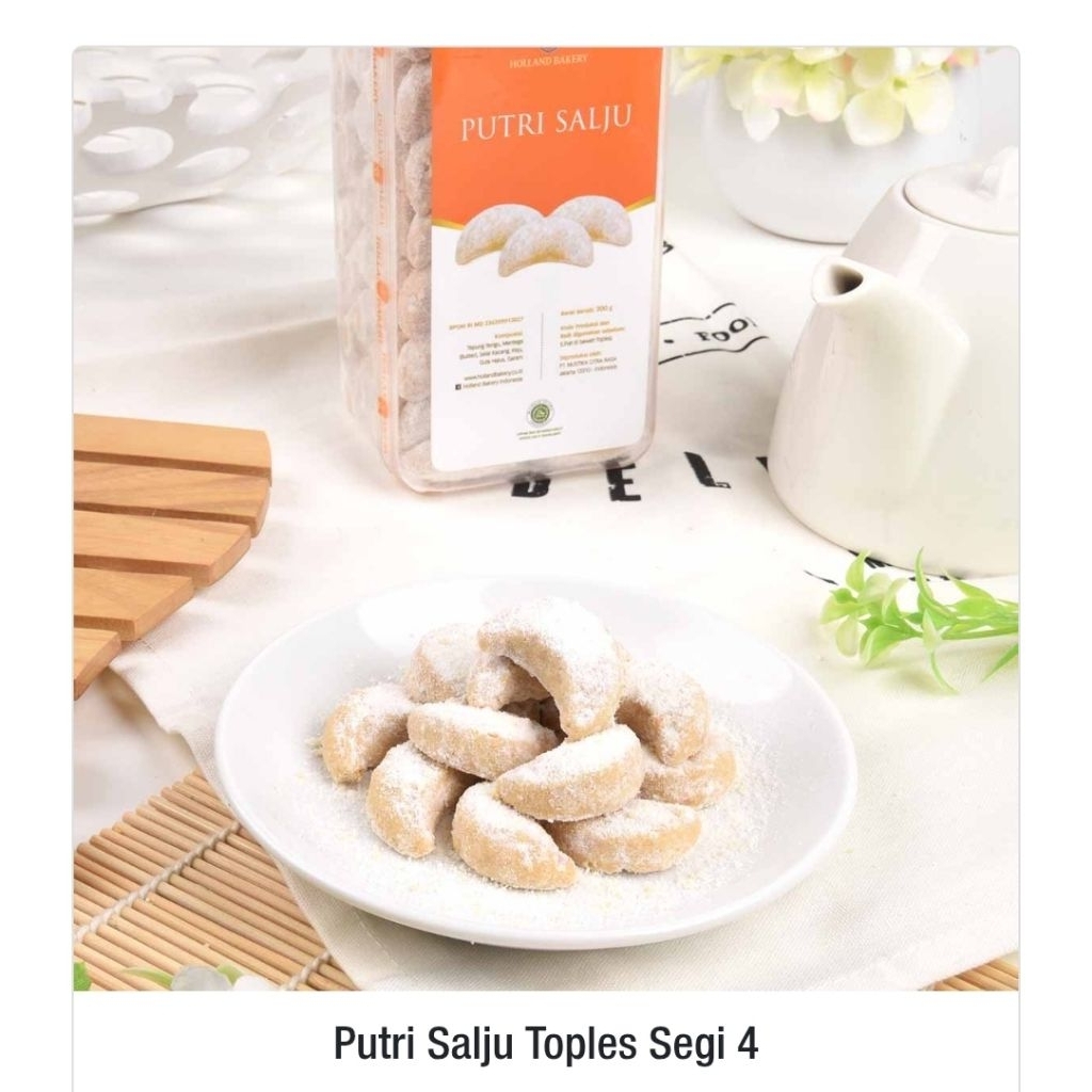 Putri Salju Cookies Holland Bakery