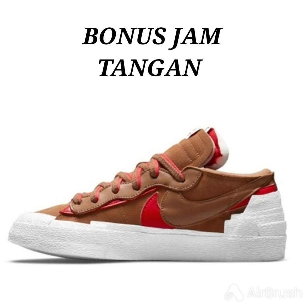 Sepatu Nike Blazer Low x Sacai