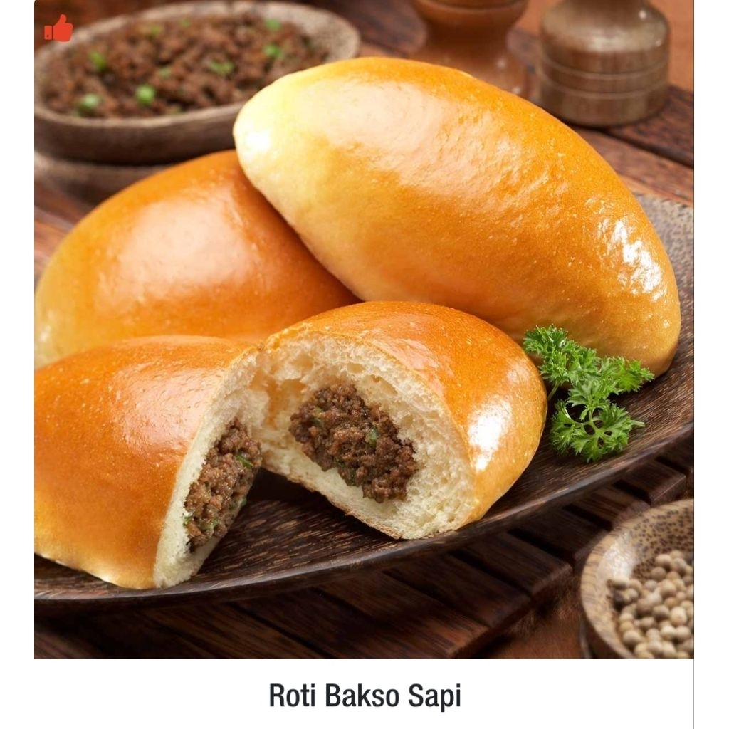 Roti Bakso Ayam / Sapi Holland Bakery Semarang Salatiga (Satuan)