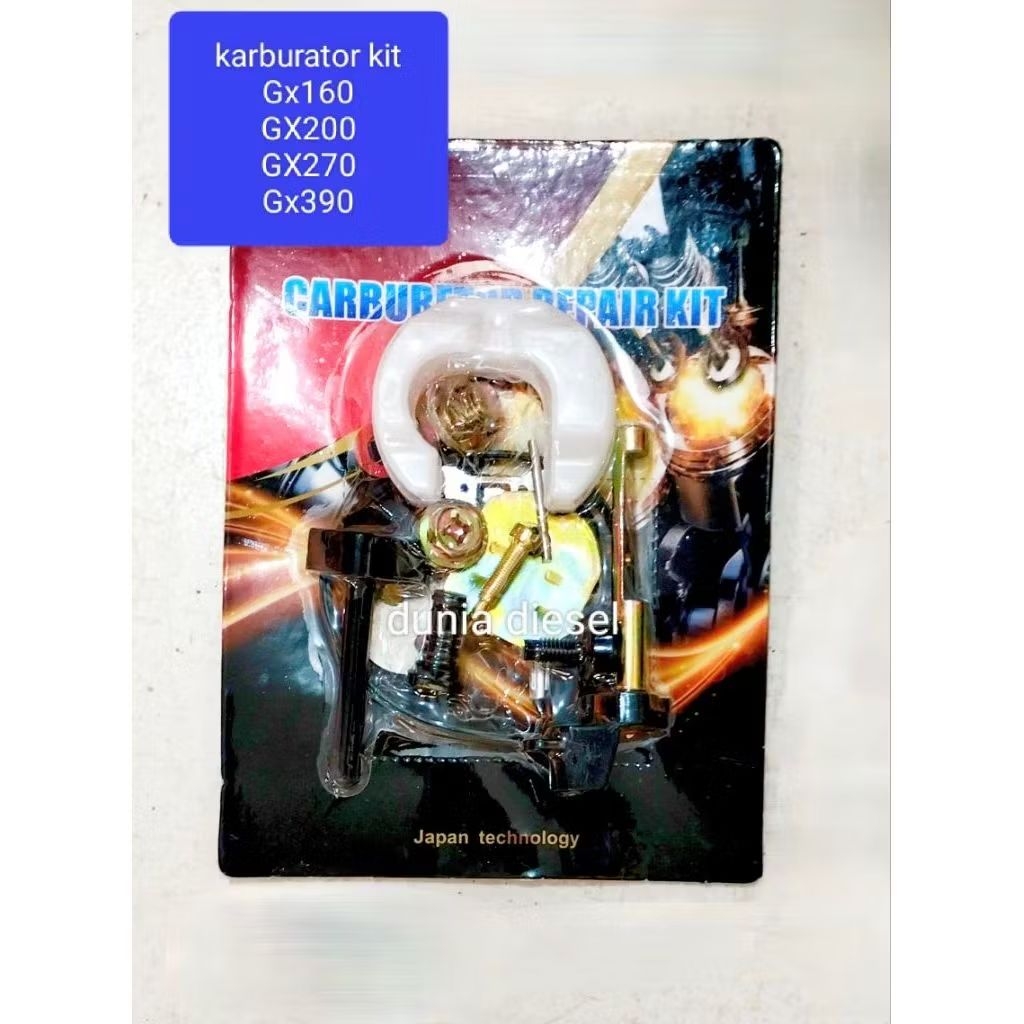 karburator repair kit GX160/200 gx 270 / gx 390  carburator kit mesin gerak gx160 gx270 karburator k
