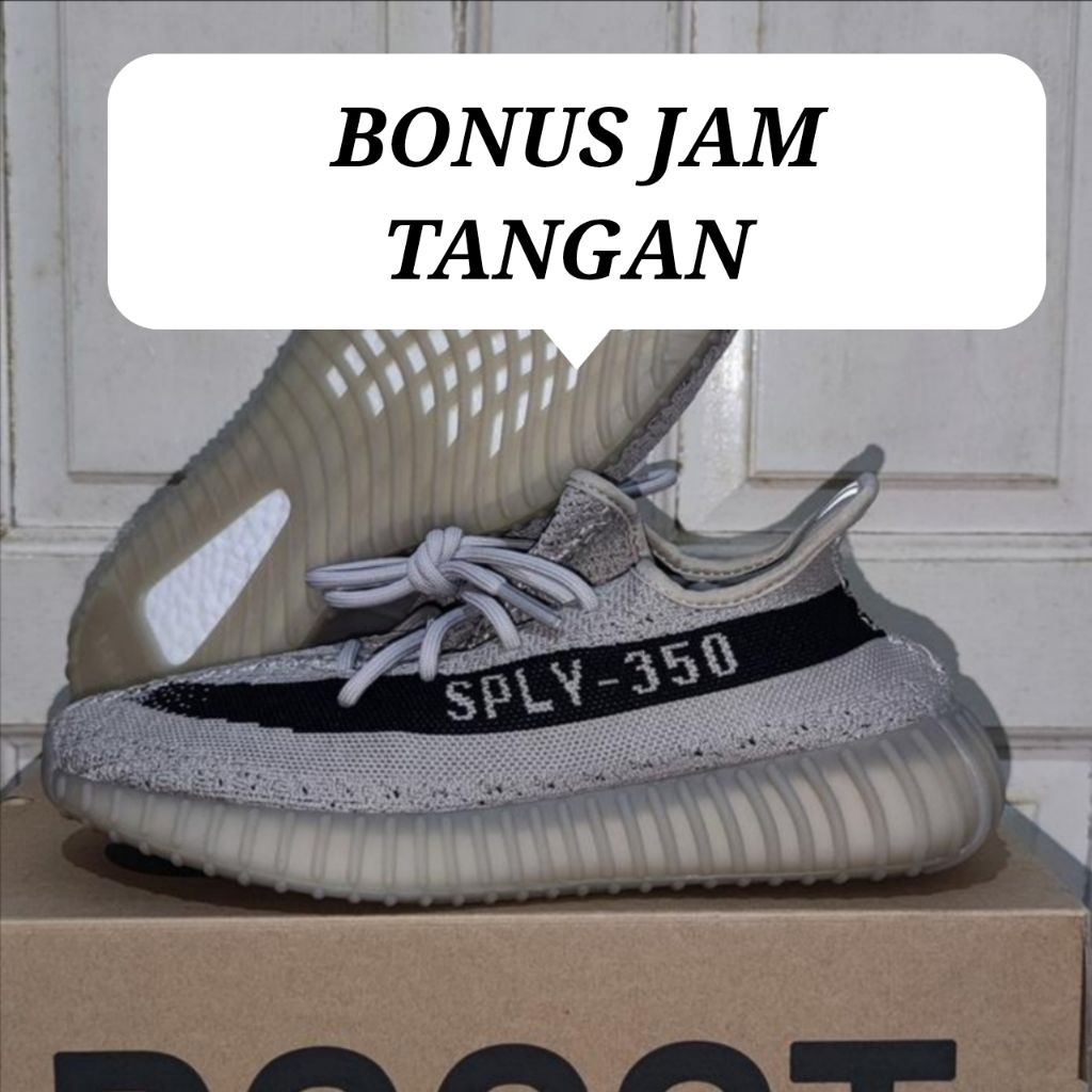 Sepatu Adidas yeezy boost 350 v2 slate