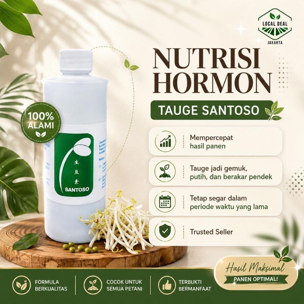 Nutrisi Tauge Santoso Panen Cepat