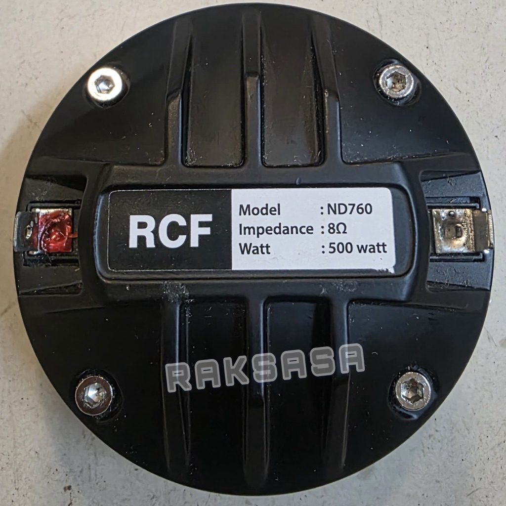 Driver Tweeter RCF ND760 cincin 500 watt tweeter rcf nd 760 ( BISA COD )
