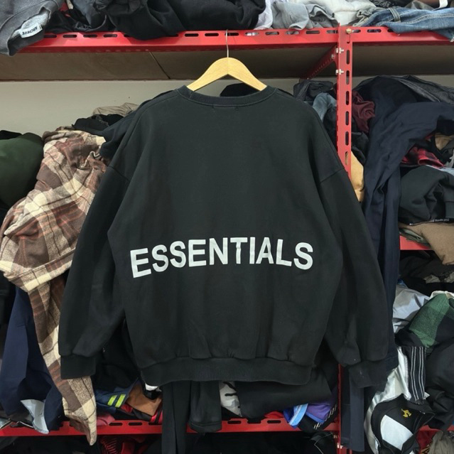 Crewneck Essentials Reflective Fear Of God fashion by another like new rare item