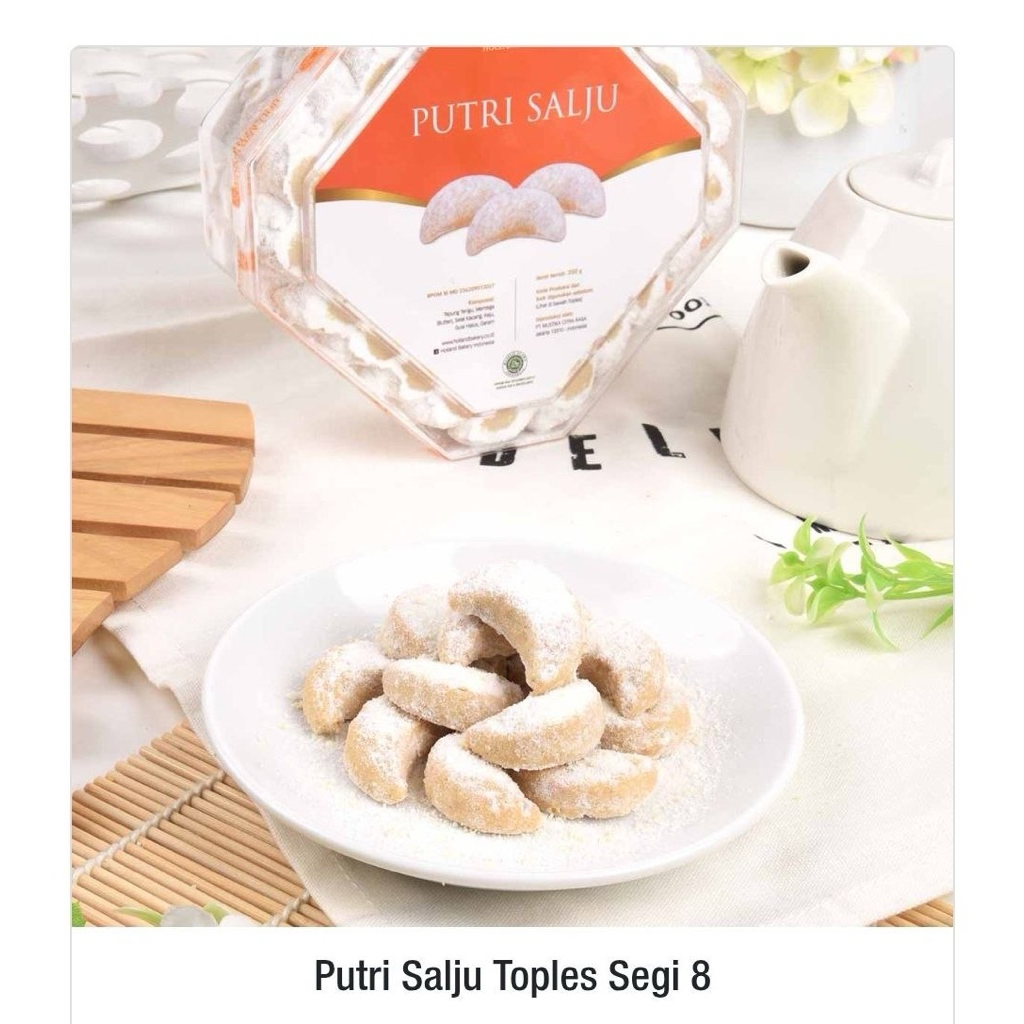 Putri Salju Cookies Holland Bakery