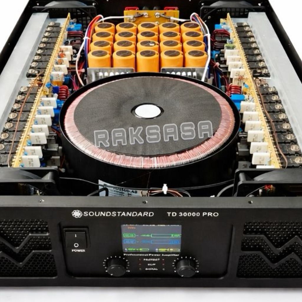 PROFESSIONAL POWER AMPLIFIER SOUNDSTANDARD TD 30000 PRO/ TD30000PRO/ TD-30000PRO Td30000