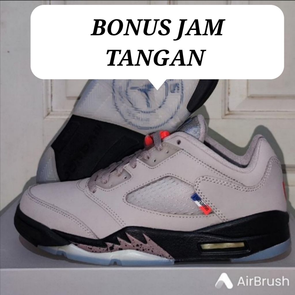 Sepatu Air Jordan 5 Low PSG