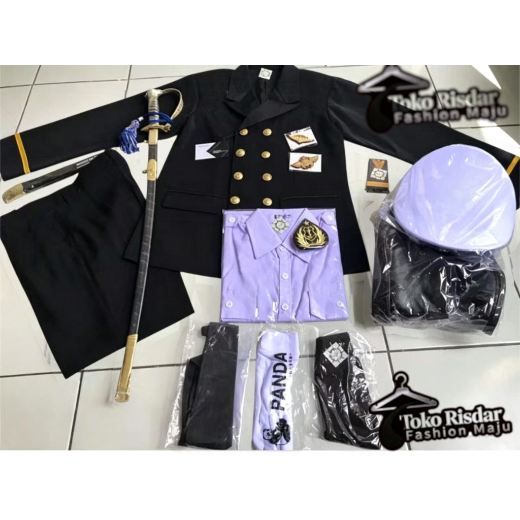 PREMIUM JAS PELAUT NAVY BLUE  | High Quality | Jas PDU Taruna & Wanita | Pelayaran & TNI AL | Cocok 