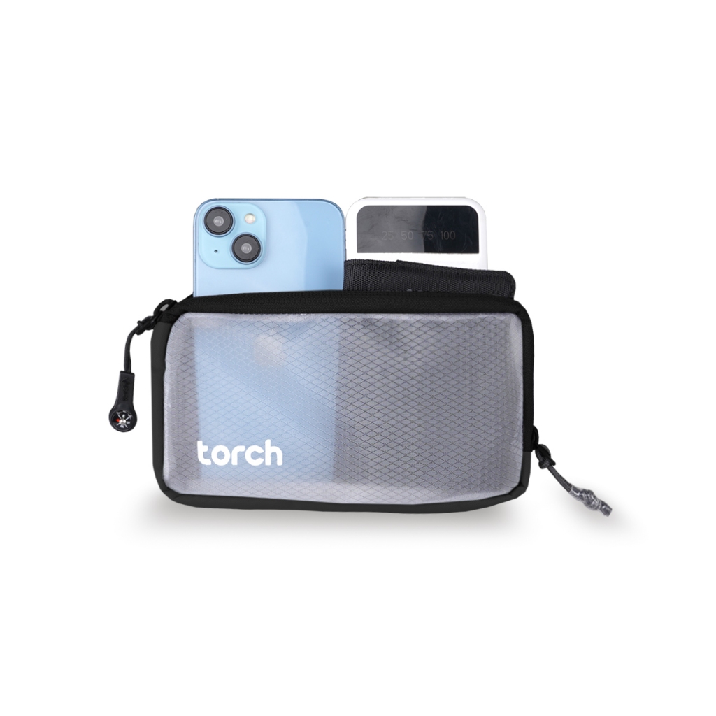 TORCH Tas Selempang HP Mini Sling Bag Unisex - Pouch Anti Air Transparan Antro