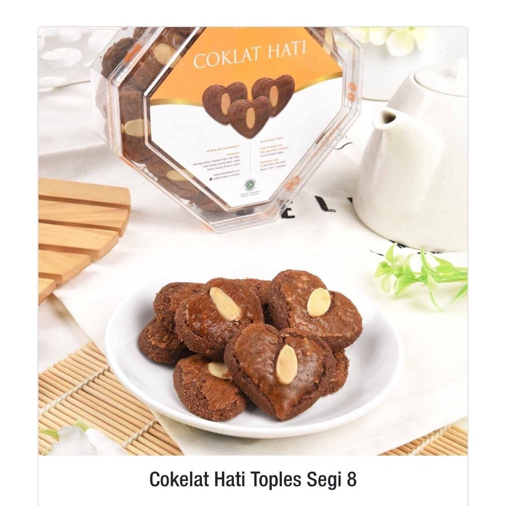 Cokelat Hati Cookies Holland Bakery
